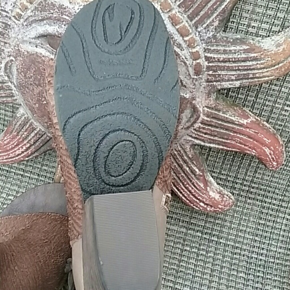 OTBT leather peep toe bootie NEW - Picture 5 of 8